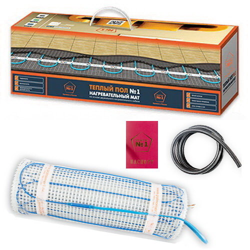 Нагревательный мат "Теплый пол №1" ТСП-1350-9,0