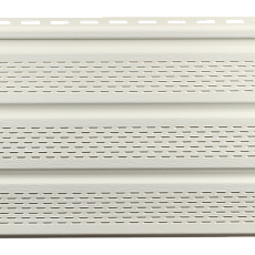 Дёке PREMIUM Софит с полной перфорацией (Пломбир) 3000 мм